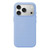 iPhone 18 Pro Max Official Tech Fabric Texture Side-Adhesive TPU Magnetic Phone Case with Camera Button - Light Blue