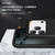 iPhone 18 Pro Max PC + TPU Magnetic Phone Case with Invisible Ring Holder - Black