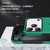 iPhone 18 Pro Max PC + TPU Magnetic Phone Case with Invisible Ring Holder - Dark Green
