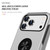iPhone 18 Pro Max PC + TPU Magnetic Phone Case with Invisible Ring Holder - Silver