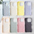iPhone 18 Pro Max PC Hybrid Liquid Silicone Jelly Phone Case - Light Purple