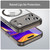 iPhone 18 Pro Max PC Hybrid TPU Airbag Shockproof MagSafe Phone Case - Transparent Black