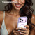 iPhone 18 Pro Max PC Hybrid TPU Airbag Shockproof MagSafe Phone Case - Transparent Purple