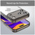iPhone 18 Pro Max PC Hybrid TPU Airbag Shockproof Phone Case - Transparent Black