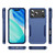 iPhone 18 Pro Max Pioneer Armor Heavy Duty PC + TPU Phone Case - Blue