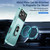 iPhone 18 Pro Max Pioneer Armor Heavy Duty PC + TPU Phone Case with Holder - Green