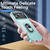 iPhone 18 Pro Max Pioneer Armor Heavy Duty PC + TPU Phone Case with Holder - Green+Pink