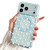 iPhone 18 Pro Max Precise Cutout Translucent IMD Dots Pattern Magnetic Phone Case - Ice Blue