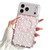 iPhone 18 Pro Max Precise Cutout Translucent IMD Dots Pattern Magnetic Phone Case - Light Pink