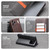 iPhone 18 Pro Max QIALINO Classic Gen2 Genuine Leather Phone Case - Brown
