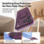 iPhone 18 Pro Max QN2 Skin-Friendly AirBag Magnetic Shockproof Phone Case - Purple
