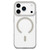 iPhone 18 Pro Max Question Mark Clear PC Magnetic Phone Case - Desert Gold