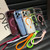 iPhone 18 Pro Max Question Mark Clear PC Magnetic Phone Case with Lanyard - Space Gray