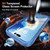 iPhone 18 Pro Max RedPepper Tempered Glass MagSafe Phone Case - Blue