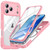 iPhone 18 Pro Max RedPepper Tempered Glass MagSafe Phone Case - Pink