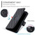 iPhone 18 Pro Max Ring Buckle Rhombic Leather Phone Case - Black