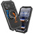 iPhone 18 Pro Max R-JUST Life Waterproof Dustproof MagSafe Magnetic Holder Phone Case - Black
