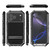 iPhone 18 Pro Max R-JUST Life Waterproof Dustproof Shockproof Holder Phone Case - Black