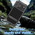 iPhone 18 Pro Max R-JUST Life Waterproof Dustproof Shockproof Holder Phone Case - Black