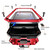 iPhone 18 Pro Max R-JUST Sliding Camera IP54 Life Waterproof Holder Phone Case - Red