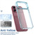 iPhone 18 Pro Max Shine High Transparency Acrylic Phone Case - Blue