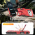 iPhone 18 Pro Max Shockproof Protective TPU Hybrid PC Ring Holder Magnetic Phone Case - Red