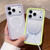 iPhone 18 Pro Max Silicone Frame Bumper Magnetic Frosted Back Panel Phone Case - Purple