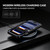 iPhone 18 Pro Max Silicone Magnetic Anti-drop Protective Phone Case - Black + Black