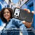 iPhone 18 Pro Max Silicone Magnetic Anti-drop Protective Phone Case with 360 Rotating Holder - Black