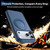 iPhone 18 Pro Max Silicone Magnetic Anti-drop Protective Phone Case with 360 Rotating Holder - Blue