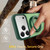 iPhone 18 Pro Max Skin Feel Revolving Kickstand Magnetic Phone Case - Green