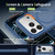 iPhone 18 Pro Max Skin Feel TPU Hybrid PC MagSafe Phone Case - Blue
