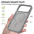 iPhone 18 Pro Max Skin Feel TPU Hybrid PC MagSafe Phone Case - Dark Grey