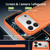 iPhone 18 Pro Max Skin Feel TPU Hybrid PC MagSafe Phone Case - Orange