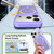 iPhone 18 Pro Max Skin Feel TPU Hybrid PC MagSafe Phone Case - Purple
