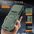 iPhone 18 Pro Max Slid Camera Shield Invisible Holder PC Hybrid TPU Phone Case - Green