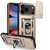iPhone 18 Pro Max Sliding Camera Cover Design TPU+PC Phone Case - Gold
