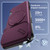 iPhone 18 Pro Max Sliding Camshield Card Slot Magnetic Rotation Holder Phone Case - Dark Cherry
