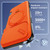iPhone 18 Pro Max Sliding Camshield Card Slot Magnetic Rotation Holder Phone Case - Orange