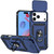 iPhone 18 Pro Max Sliding Camshield Holder Phone Case - Blue