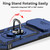iPhone 18 Pro Max Sliding Camshield Holder Phone Case - Blue