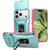 iPhone 18 Pro Max Sliding Camshield Holder Phone Case - Pink + Grey Green