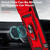 iPhone 18 Pro Max Sliding Camshield Holder Phone Case - Red