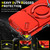iPhone 18 Pro Max Sliding Camshield Ring Holder Phone Case - Red
