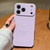iPhone 18 Pro Max Solid Color Liquid Silicone MagSafe Magnetic Phone Case - Lilac