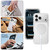 iPhone 18 Pro Max Starry Sky Matte Magnetic TPU Hybrid PC Phone Case - Matte Transparent