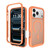 iPhone 18 Pro Max Starry Sky Matte Magnetic TPU Hybrid PC Phone Case - Orange