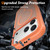 iPhone 18 Pro Max Starry Sky Matte Magnetic TPU Hybrid PC Phone Case - Orange