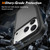 iPhone 18 Pro Max Starry Sky Matte Two-Tone Shockproof TPU Hybrid PC Phone Case - Black
