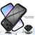 iPhone 18 Pro Max Starry Sky Solid Color Series PC + TPU Phone Case with PET Film - Black